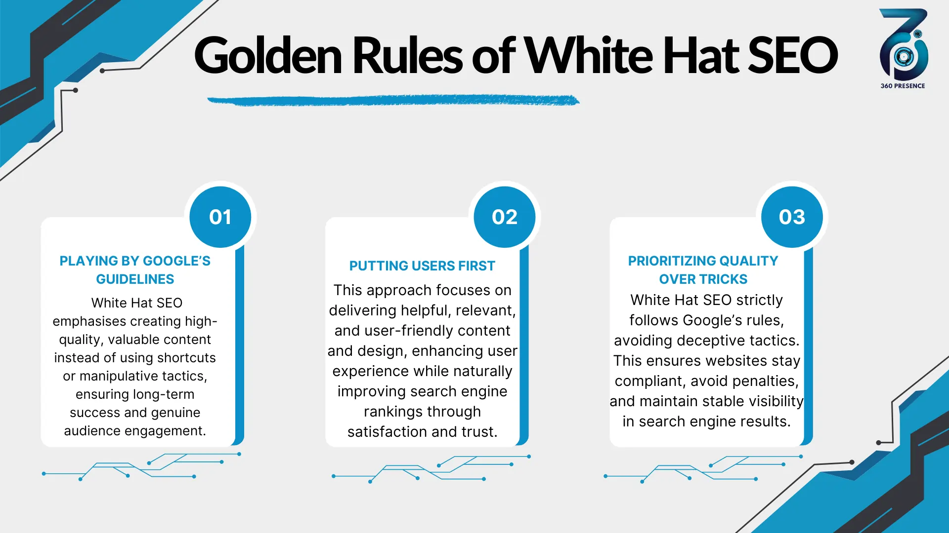 Golden Rules of White Hat SEO